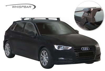 Audi A3 roof rack Yakima Whispbar